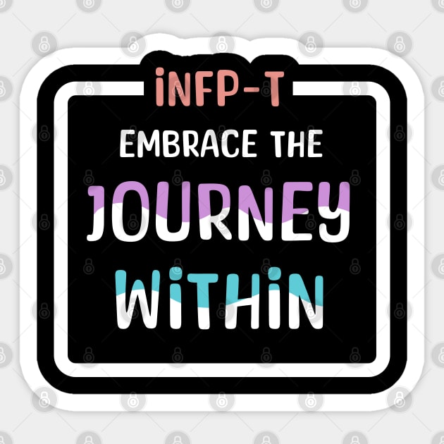 INFP-T Personality INFP Mediator Sticker by Aome Art